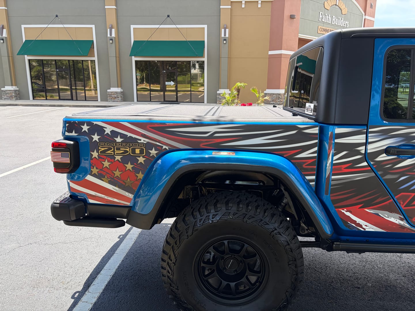 Customer photo review of Gladiator JT Removable Trail Armor