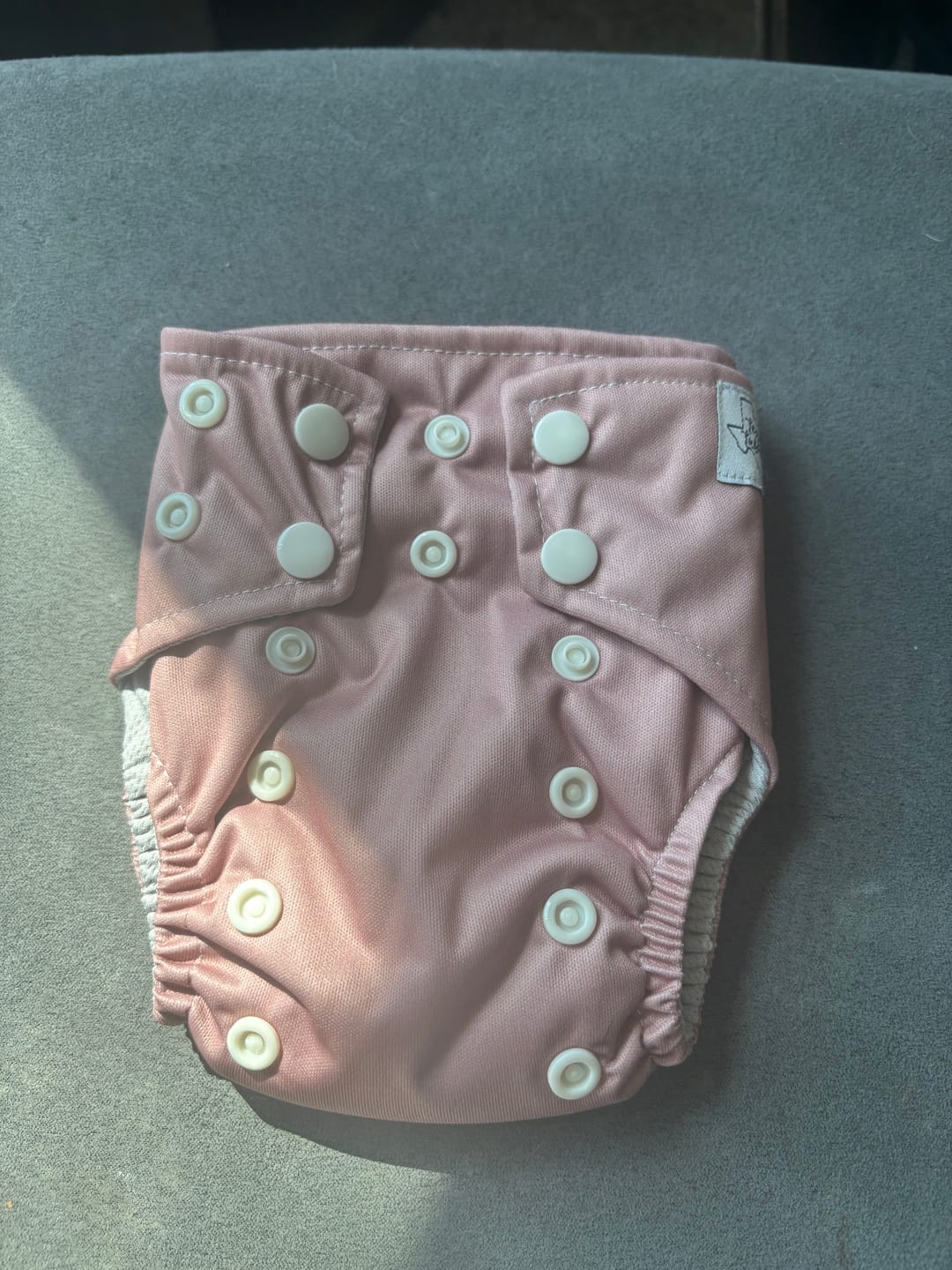 Customer photo review of Tiny Tushies Newborn AIO - Element