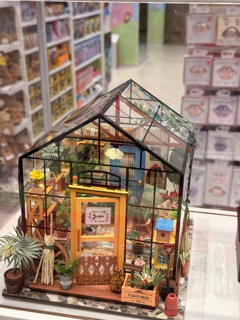 Customer photo review of Miniature House - Cathy's Flower House