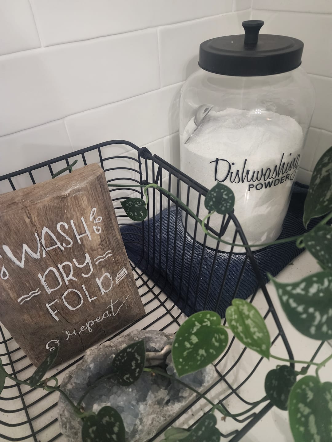 Customer photo review of Dishwashing Powder