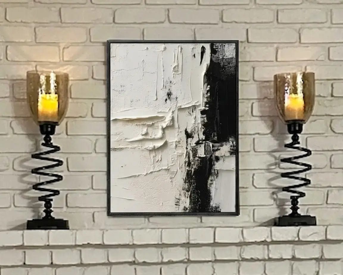 Customer photo review of Original Abstract Oil Painting #CXV066