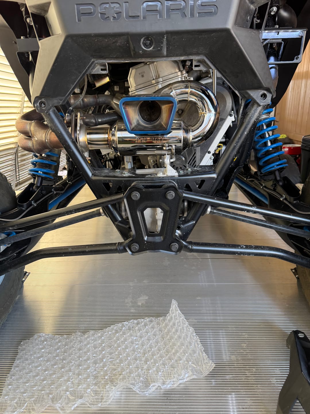 Customer photo review of RPM Polaris RZR Pro R 3" Sport Muffler W/ 3" Tip