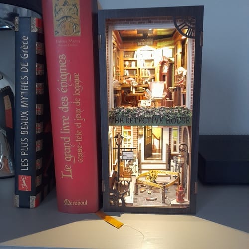 Customer photo review of DIY Book Nook Kit - Rose Detective Agency