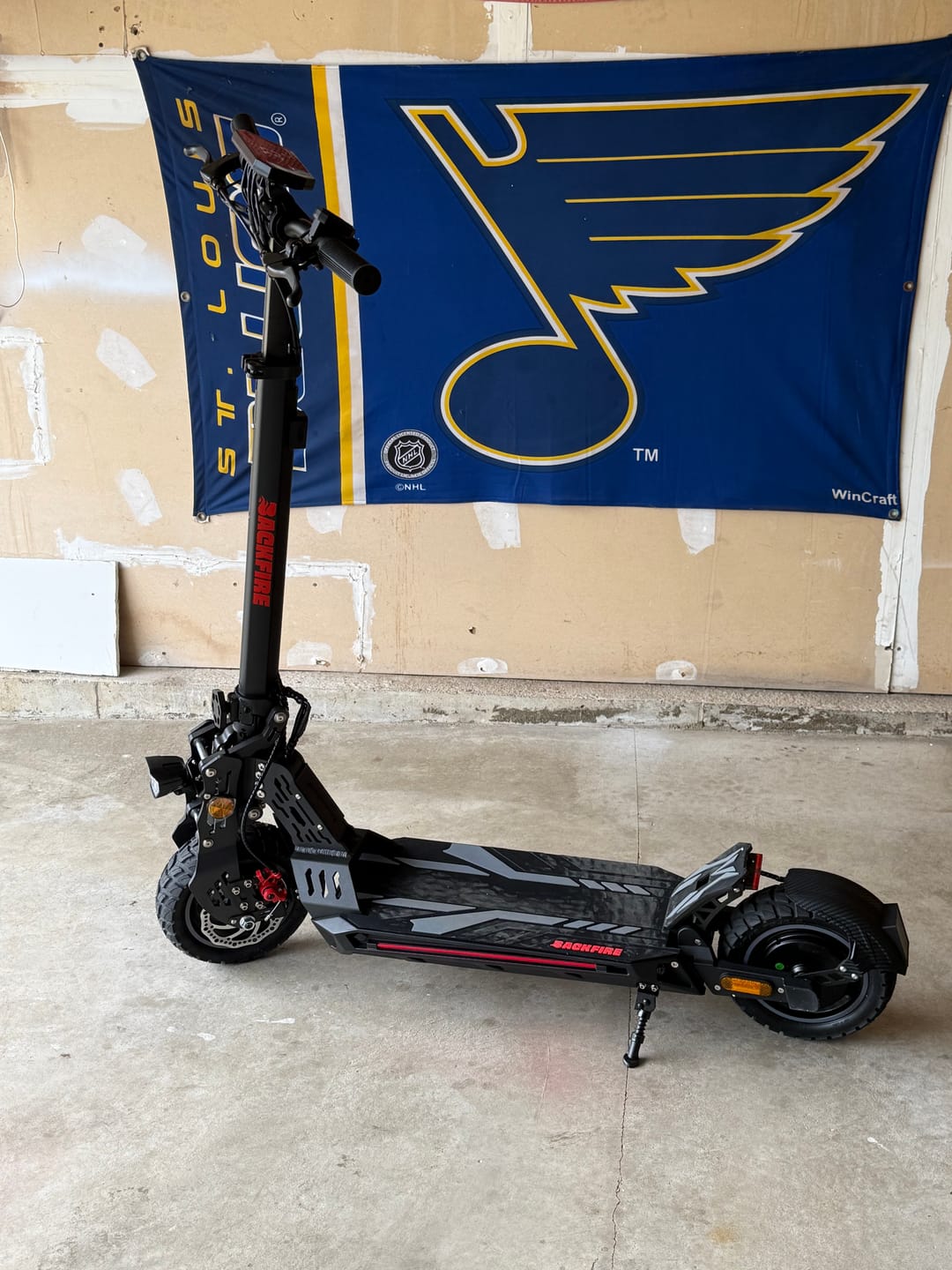 Customer photo review of Backfire M8 Electric Scooter with GPS and Samsung Battery
