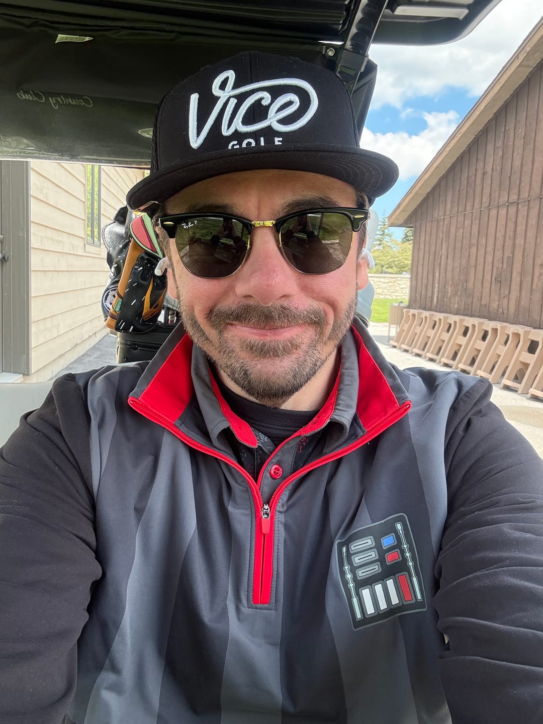 Customer photo review of Star Wars™ "The Vader" – Quarter Zip