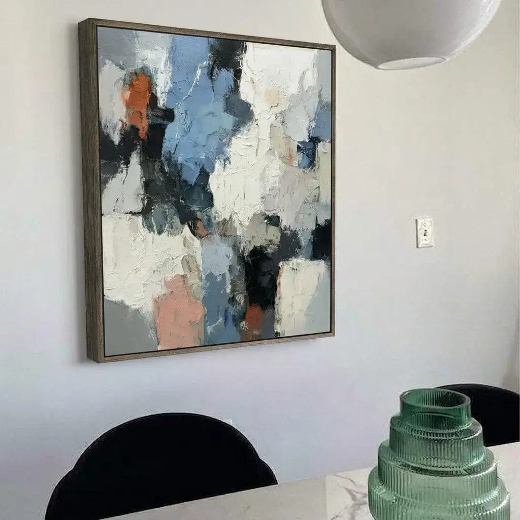 Customer photo review of Colorful Abstract Wall Art #CXV022