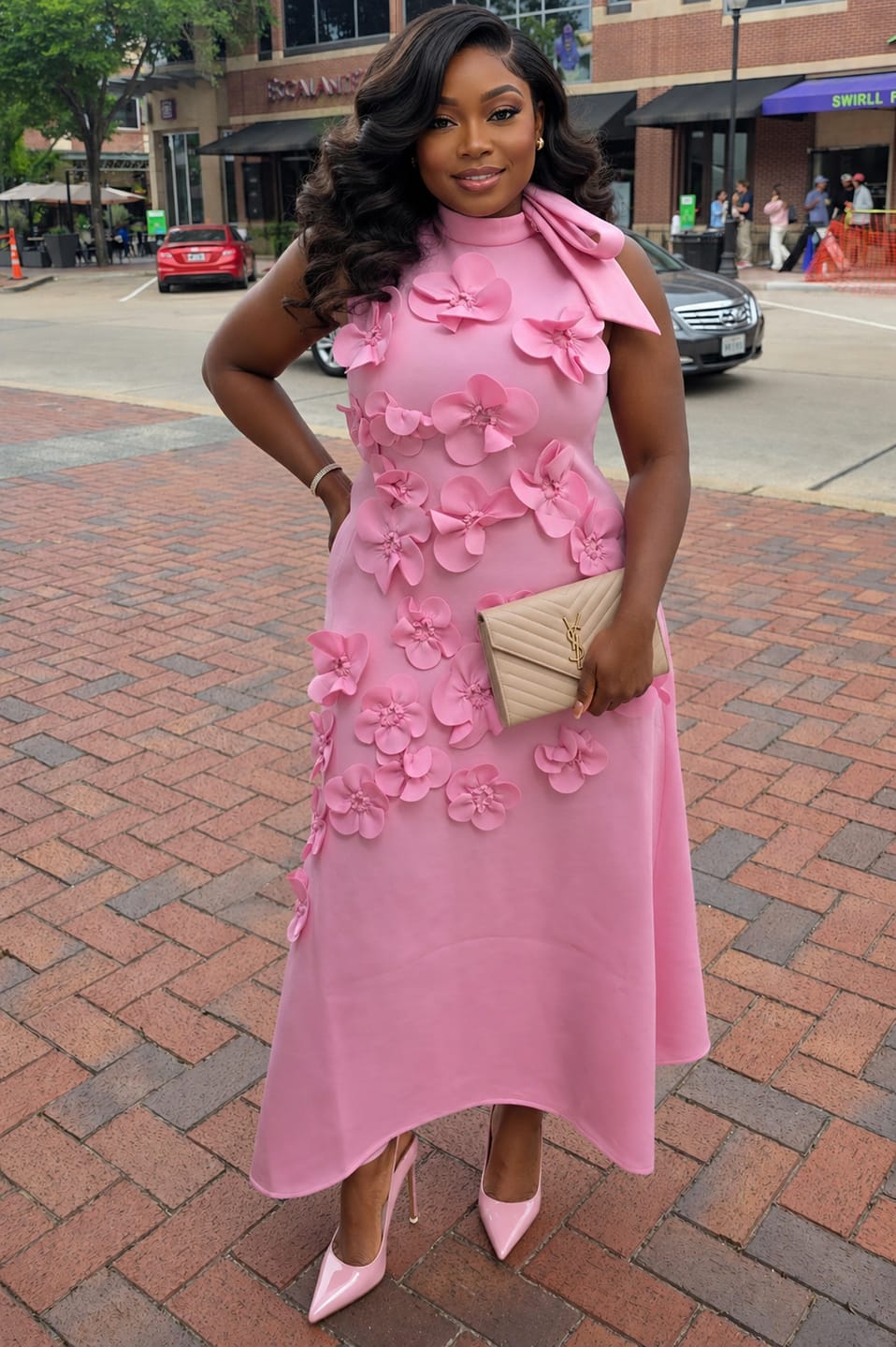 Customer photo review of Divine Beauty Dress