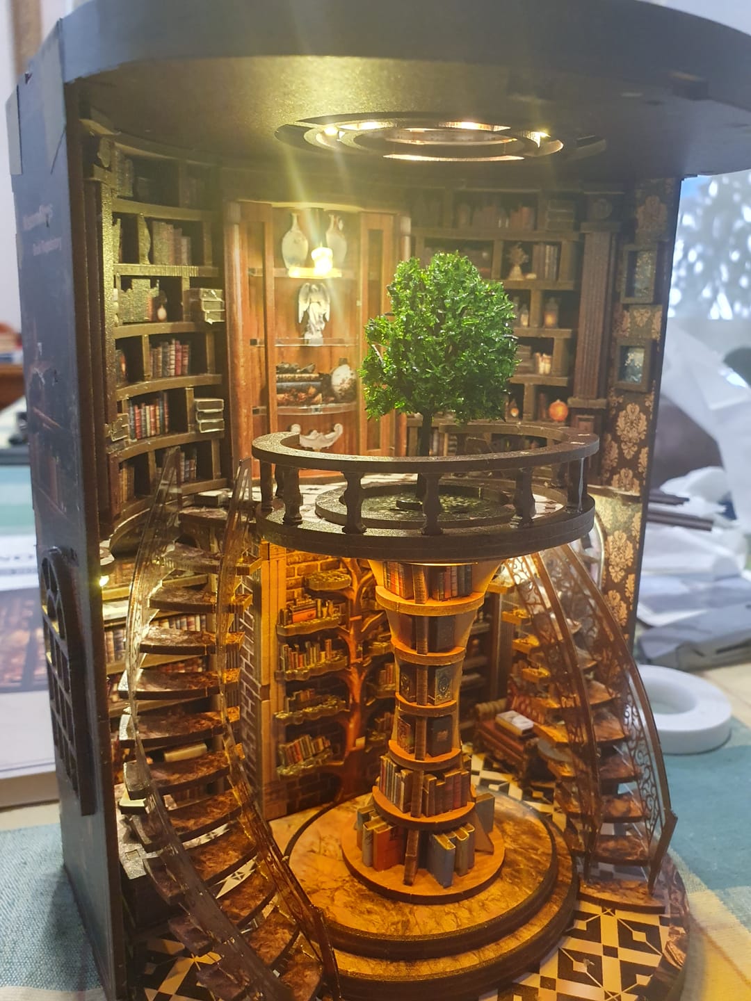 Customer photo review of Wisdom Rings Library