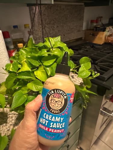 Customer photo review of Chile Peanut Creamy Hot Sauce