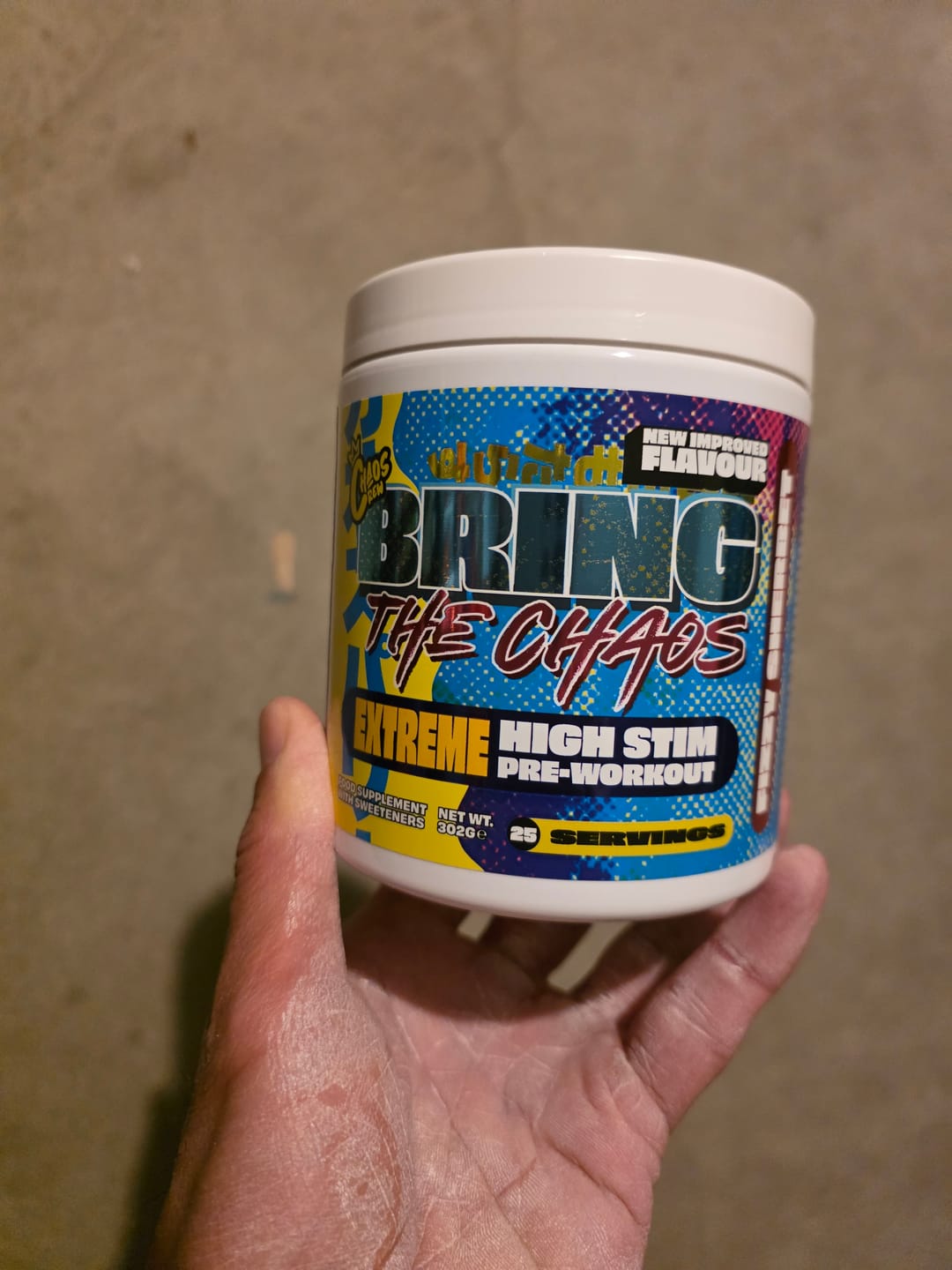 Customer photo review of Chaos Crew – Bring the Chaos Extreme 302 g