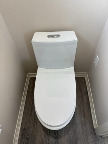 Customer photo review of Oland - Floor-Mounted Elongated Includes Seat Heating Installation Type Floor Mounted Smart Toilet