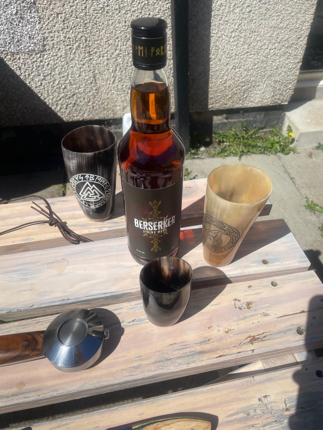 Customer photo review of NEW IN - Berserker Mead - With FREE horn