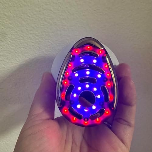 Customer photo review of INIA SPHERA At-Home Clinical-Grade RF, EMS & LED Rejuvenation Device