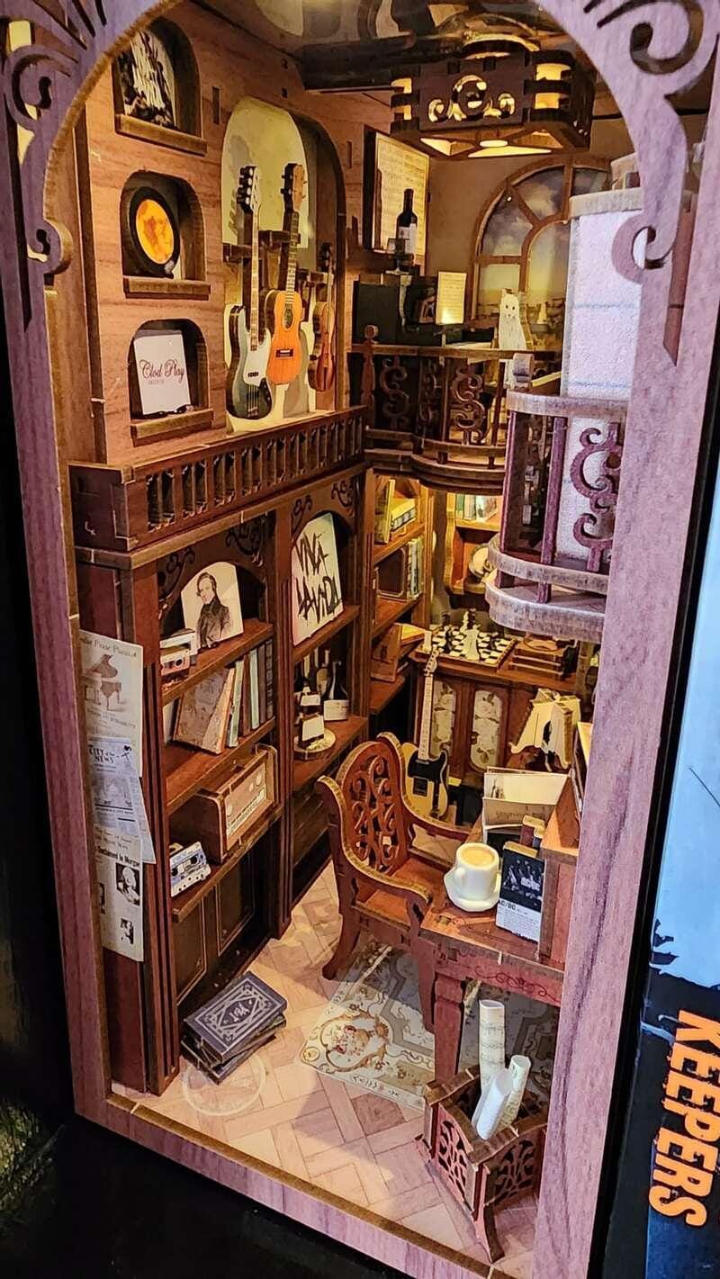 Customer photo review of DIY Book Nook Kit - The Secret Rhythm