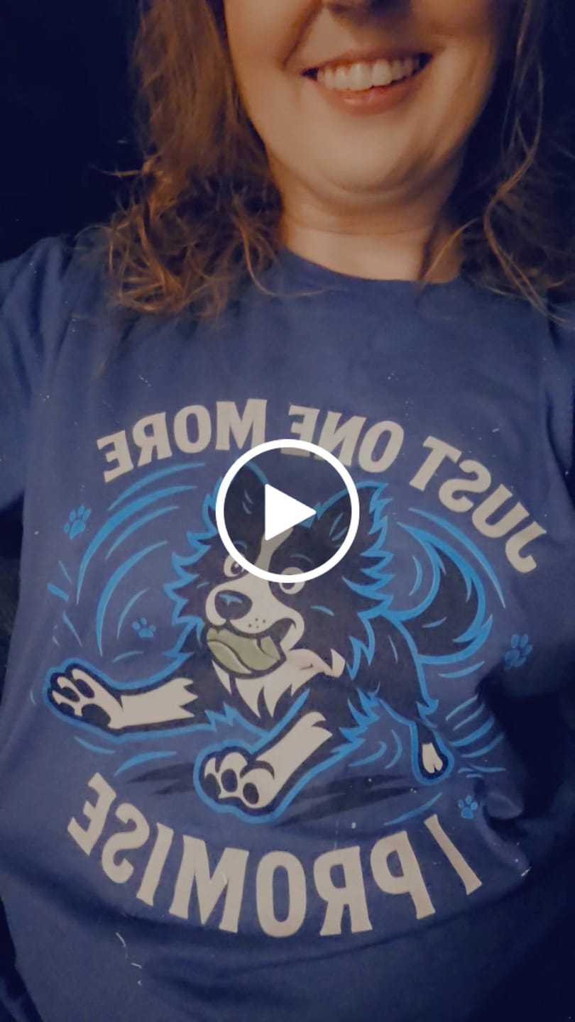 Customer video review of Just One More Shirt