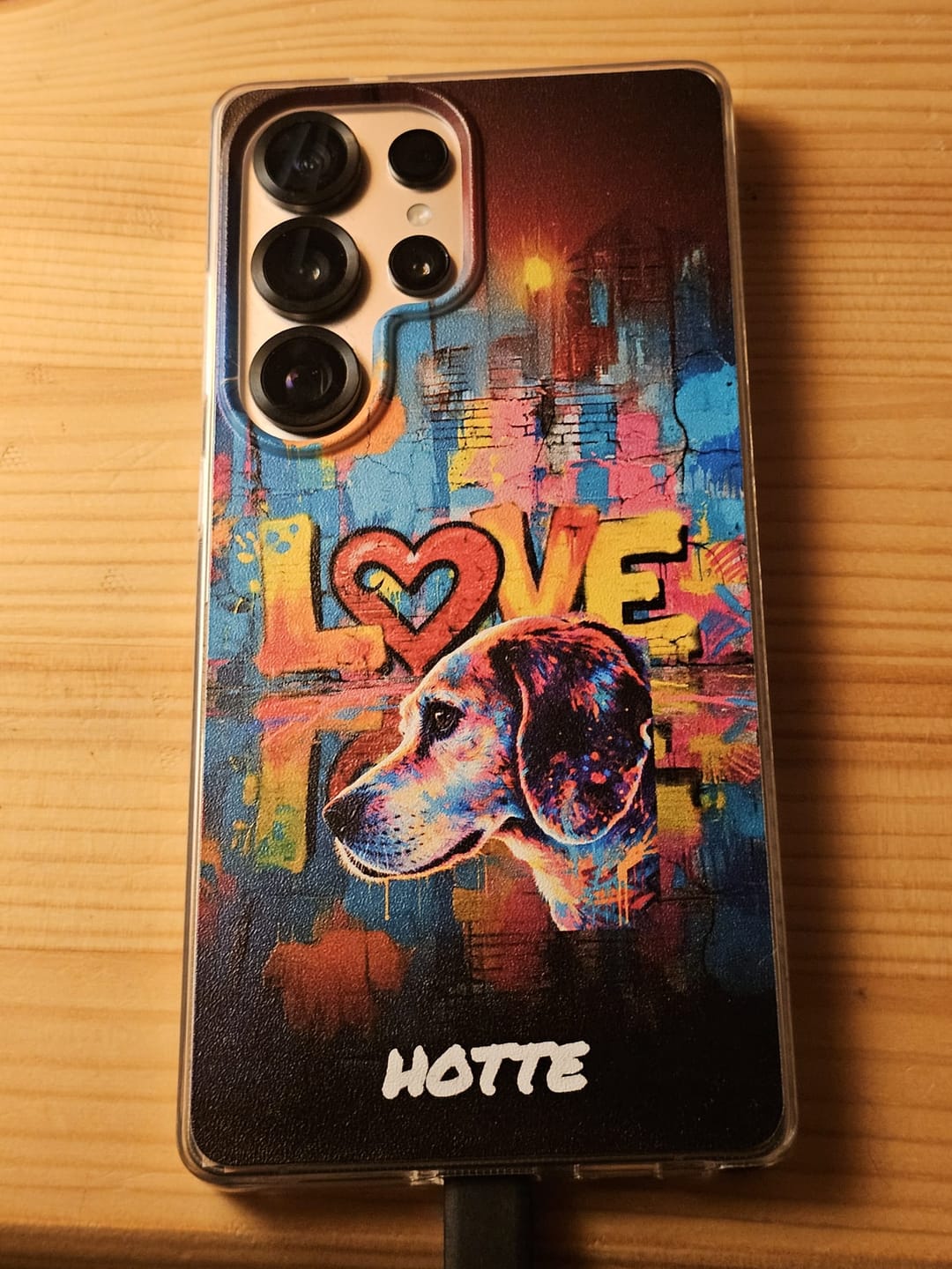 Customer photo review of Personalisierte Handyhülle - Streetart