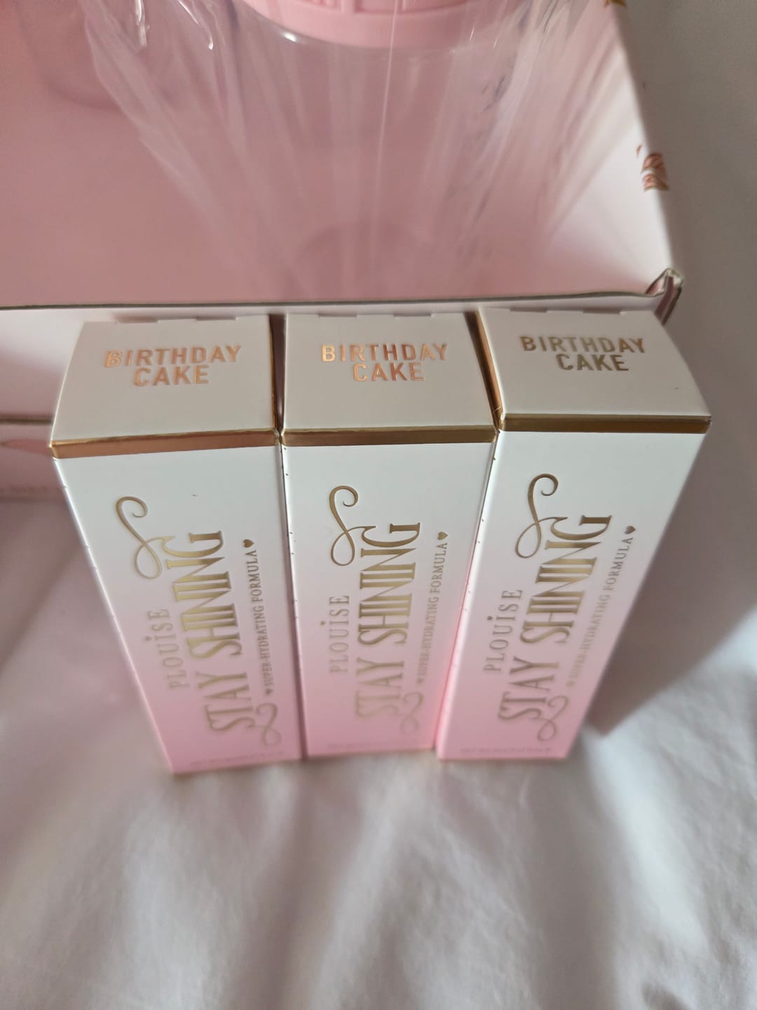 Customer photo review of Stay Shining Crown Lip Oil