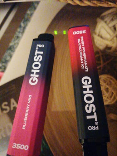 Customer photo review of Ghost® Pro 3500 - Puff Jetable / Vape Disposable 2% Nicotine