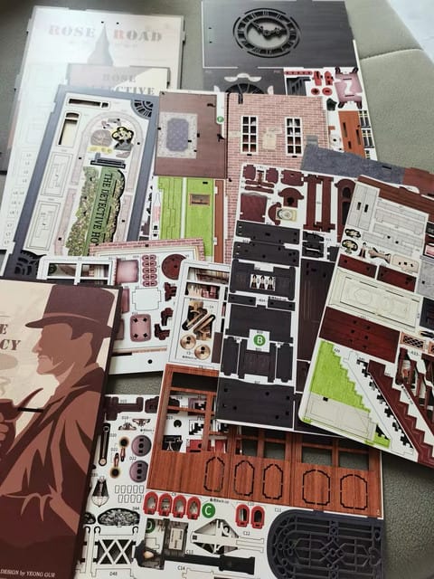 Customer photo review of DIY Book Nook Kit - Rose Detective Agency