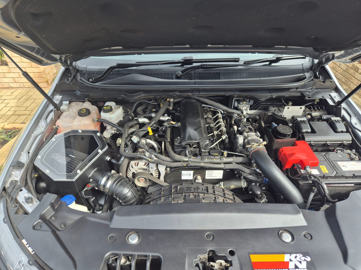 Customer photo review of Custom Air box to suit Ford Everest