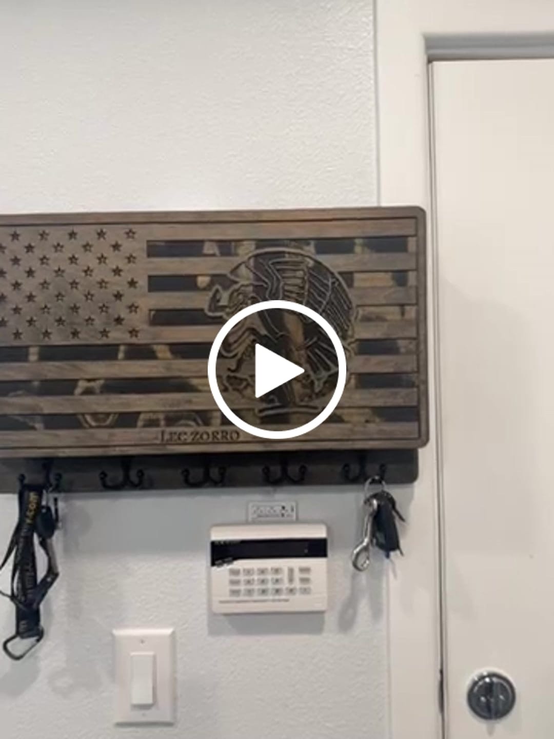 Customer video review of PERSONALIZABLE MEXICAN EAGLE