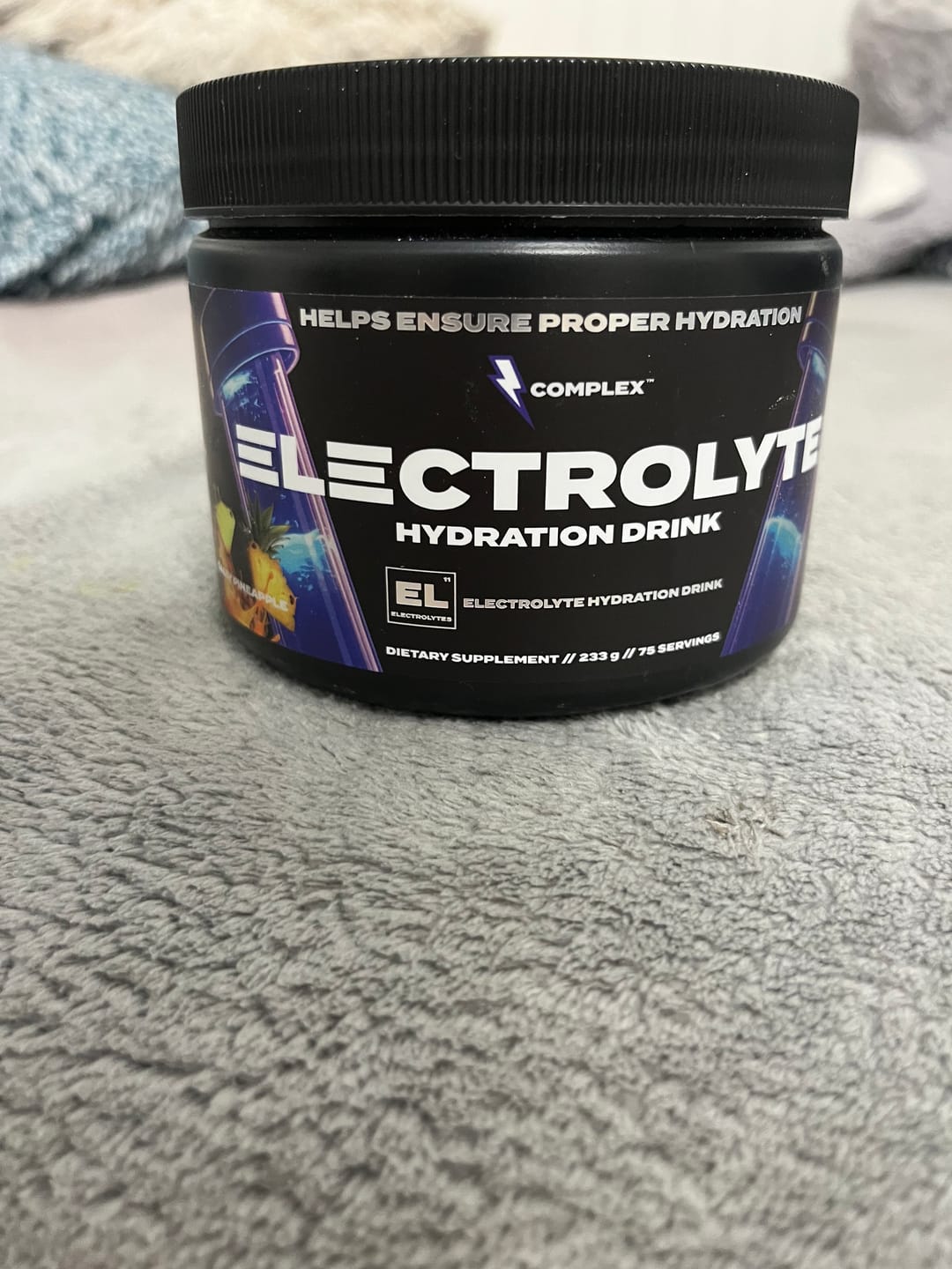 Customer photo review of Electrolyte Hydration Drink