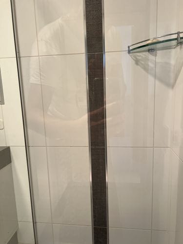 Customer photo review of GLASSGUARD® Glass Restoration Stain Remover Diamond Edition