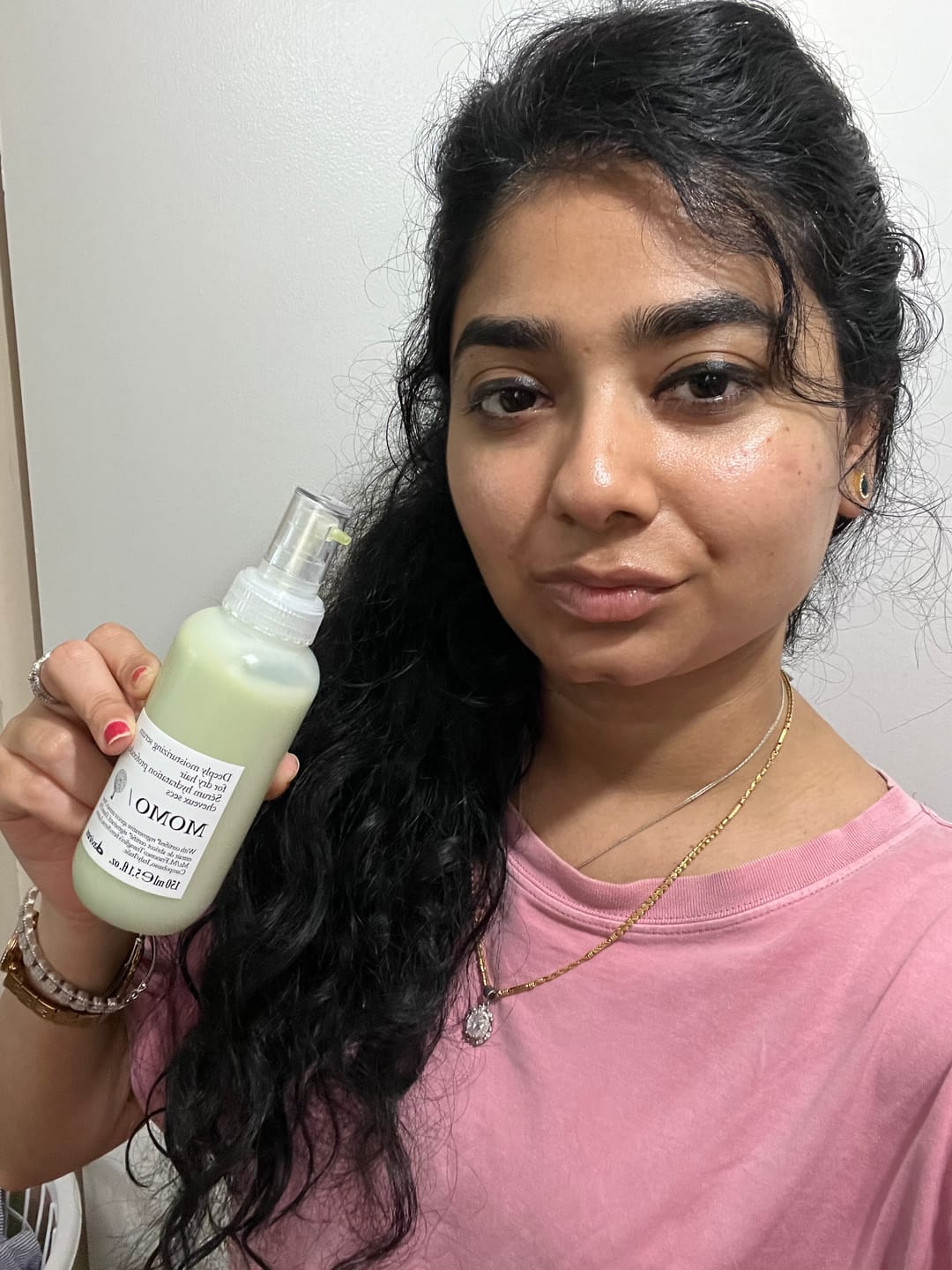 Customer photo review of MOMO Serum