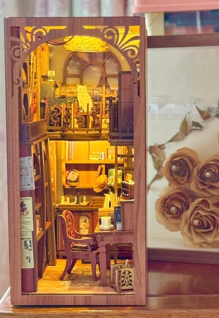 Customer photo review of DIY Book Nook Kit - The Secret Rhythm