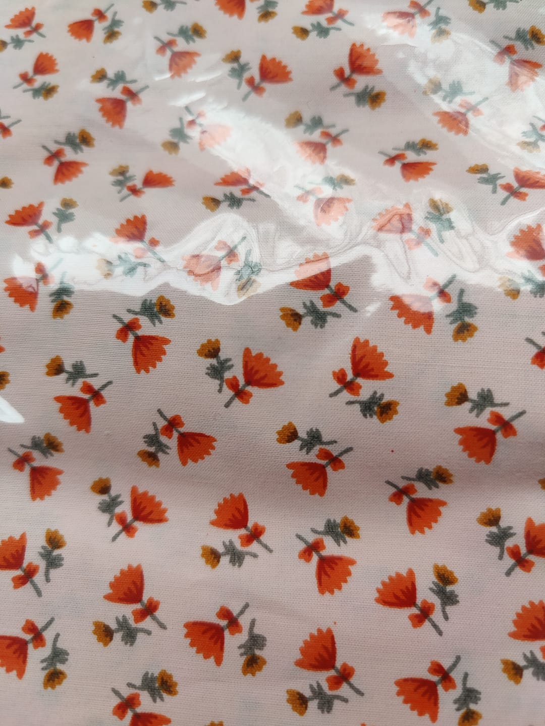 Customer photo review of FREE Christmas Gift: 3 Metres Printed 100% Cotton