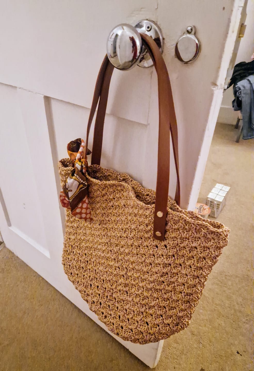 Customer photo review of CrochetPark™ Aveline crochet Shoulder Bag Kit