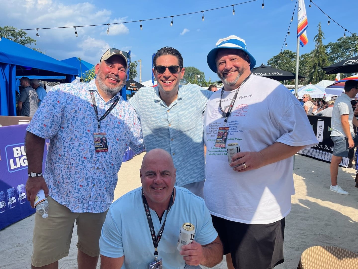 Customer photo review of Super Stretch - French Riviera Hawaiian Shirt