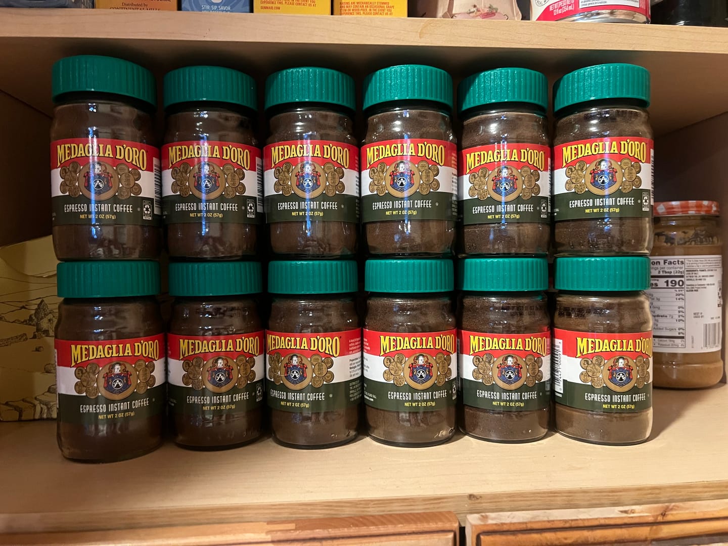 Customer photo review of Medaglia Doro Espresso Instant - 2 OZ 12 Pack