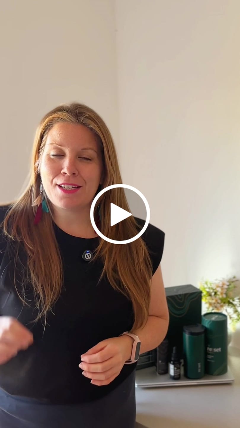 Customer video review of re:set® deep detox kit