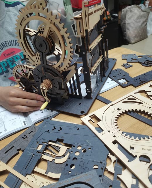 Customer photo review of 3D Puzzle - Marble Night City