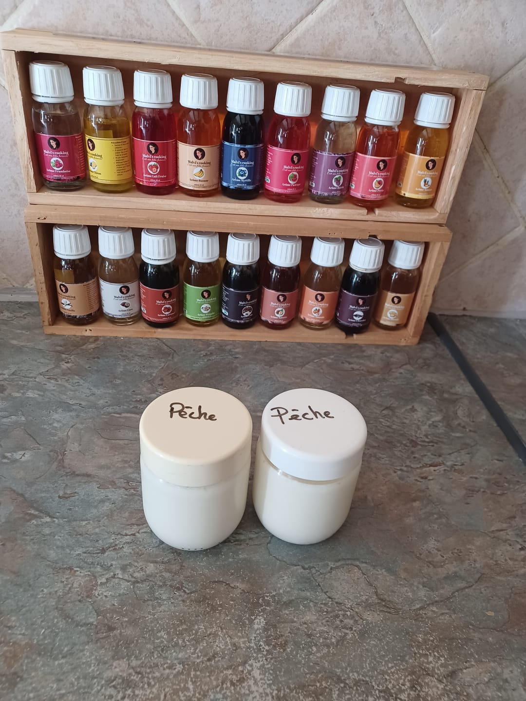 Customer photo review of Arôme pêche délicieuse