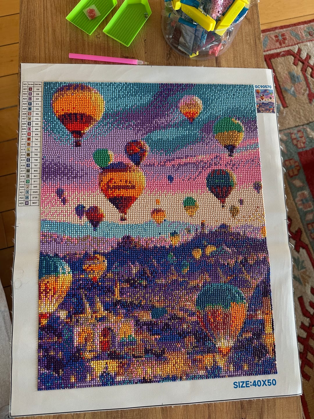 Customer photo review of Kapadokya Rüyası 40x50 cm