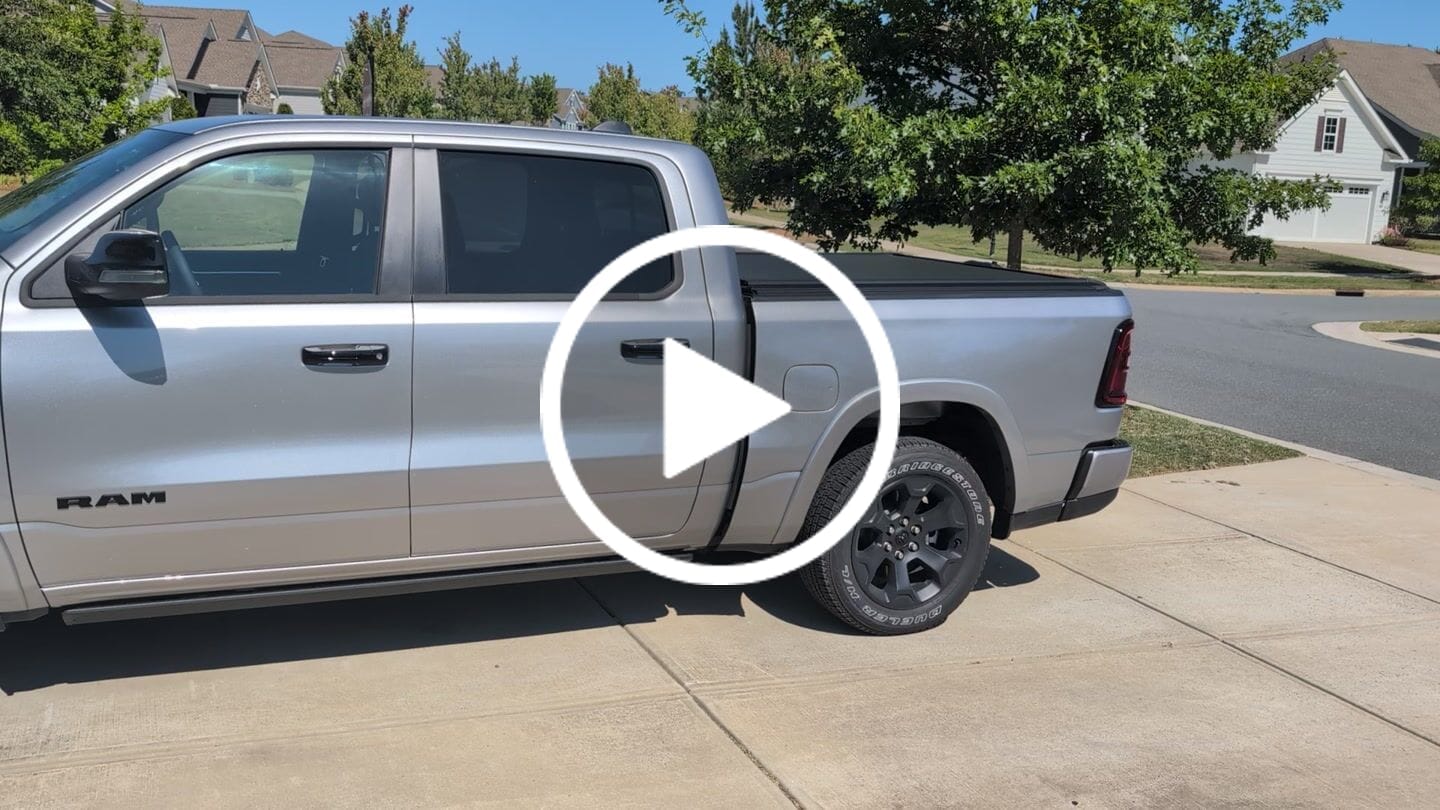 Customer video review of OPENROAD Aluminum Retractable Tonneau Cover