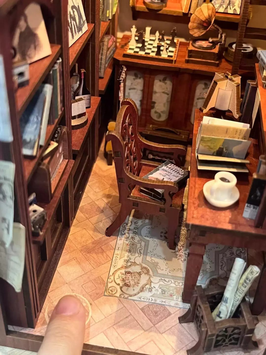Customer photo review of DIY Book Nook Kit - The Secret Rhythm