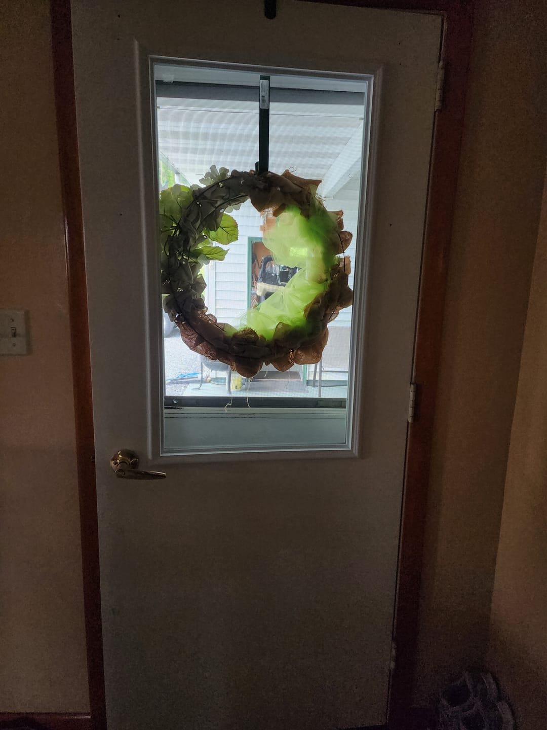 Customer photo review of Clear 1 Lite Glass and Frame Kit (Half Lite)