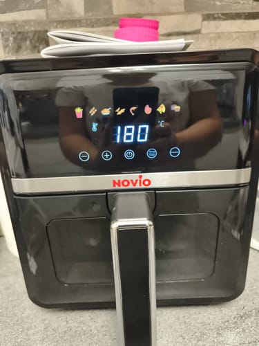 Customer photo review of Air Fryer Novio StonePro