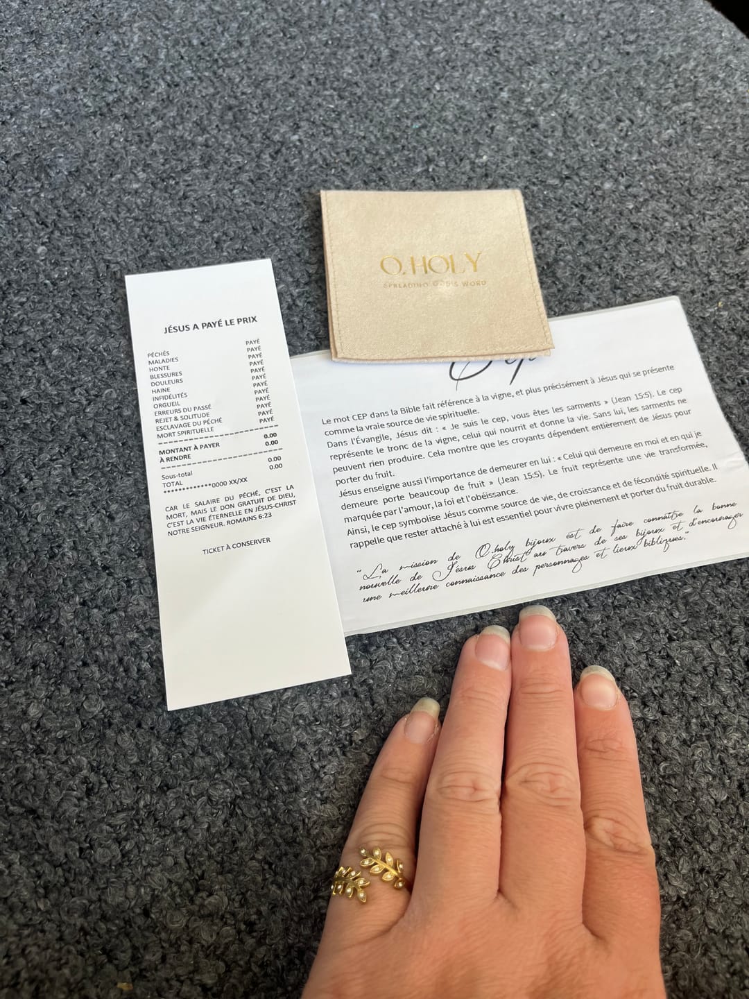 Customer photo review of Bague CEP