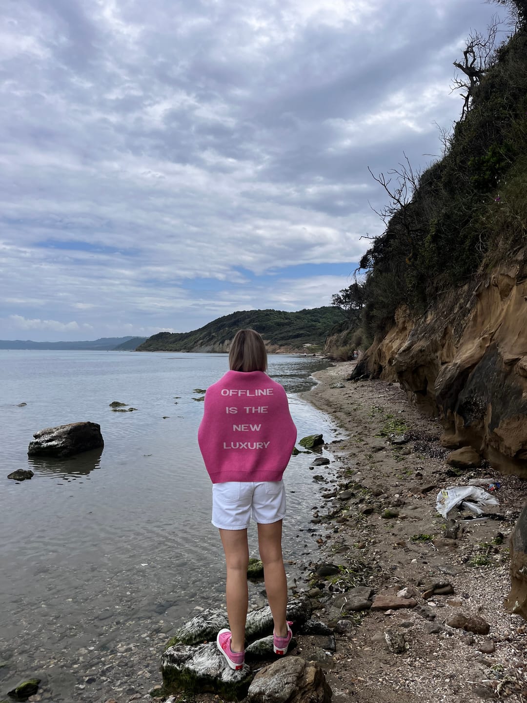 Customer photo review of OFFLINE Merino Vilnos Megztinis