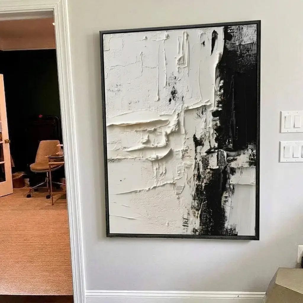Customer photo review of Original Abstract Oil Painting #CXV066