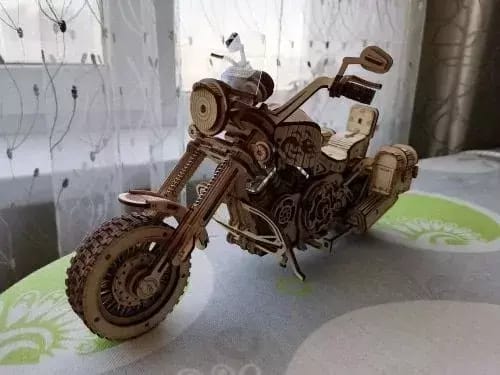 Customer photo review of 3D Puzzle - Cruiser Motorcycle