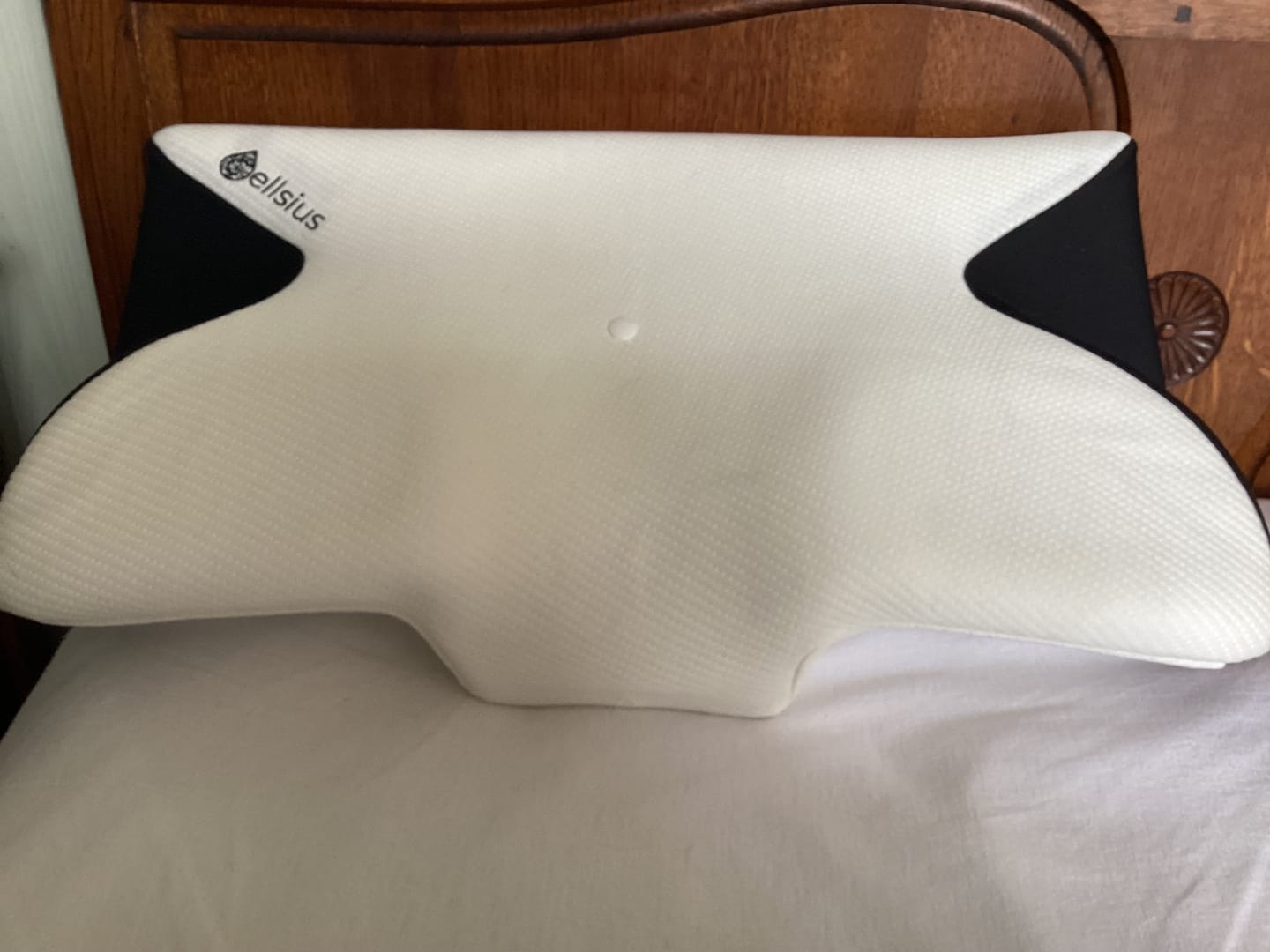 Customer photo review of Housse de rechange lavable - Oreiller d'Alignement Cervical