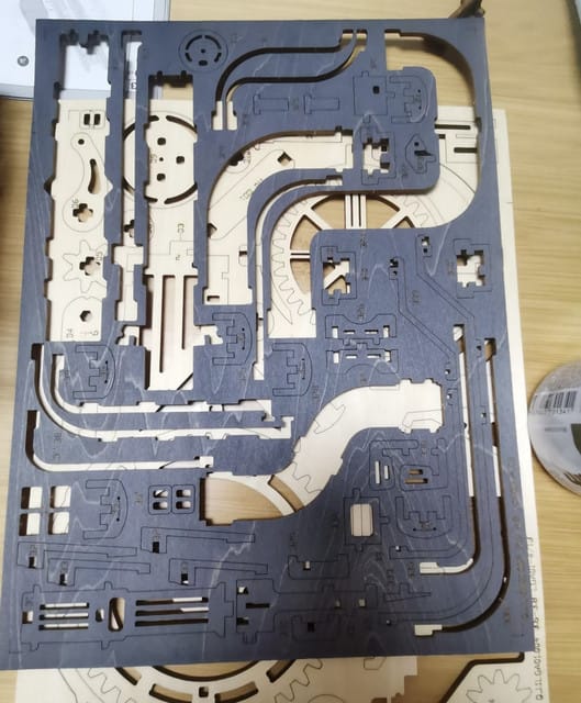 Customer photo review of 3D Puzzle - Marble Night City