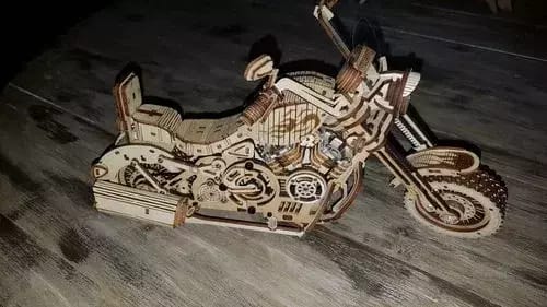 Customer photo review of 3D Puzzle - Cruiser Motorcycle
