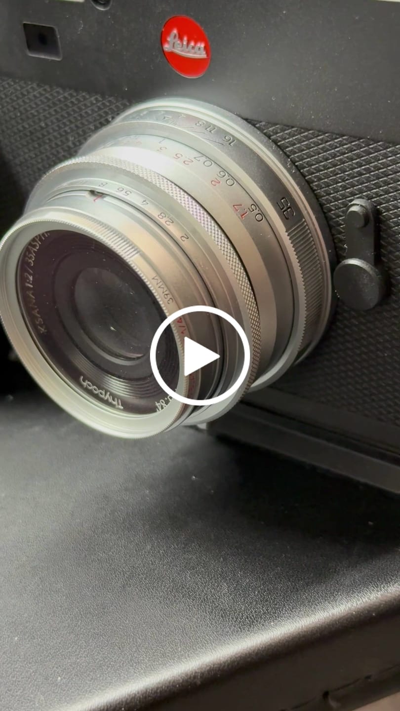 Customer video review of Ksana 35mm f/2 Full-Frame for M-Mount Cameras
