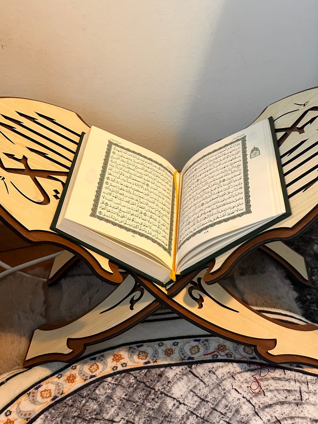 Customer photo review of حامل القرآن الكريم